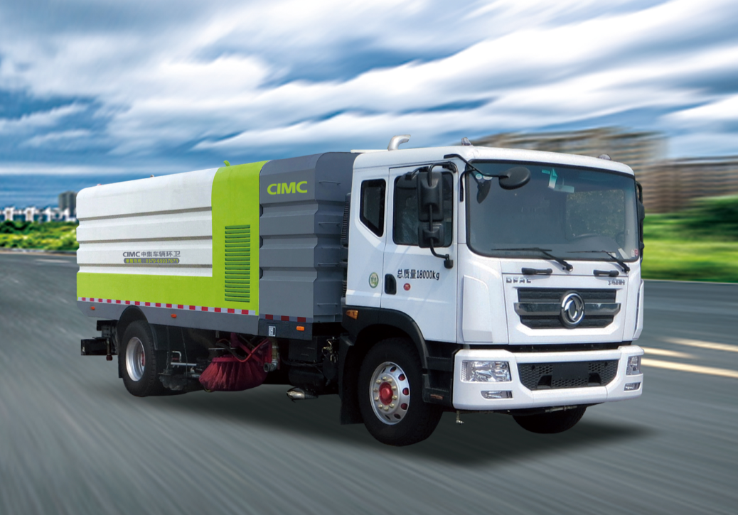 清“靚”一夏！新能源洗掃車清新出道