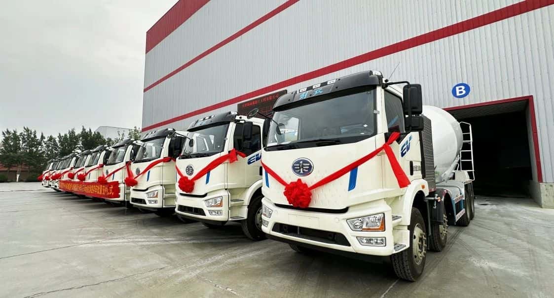 實(shí)力見(jiàn)證！中集車輛攪拌車再獲大客戶批量復(fù)購(gòu)