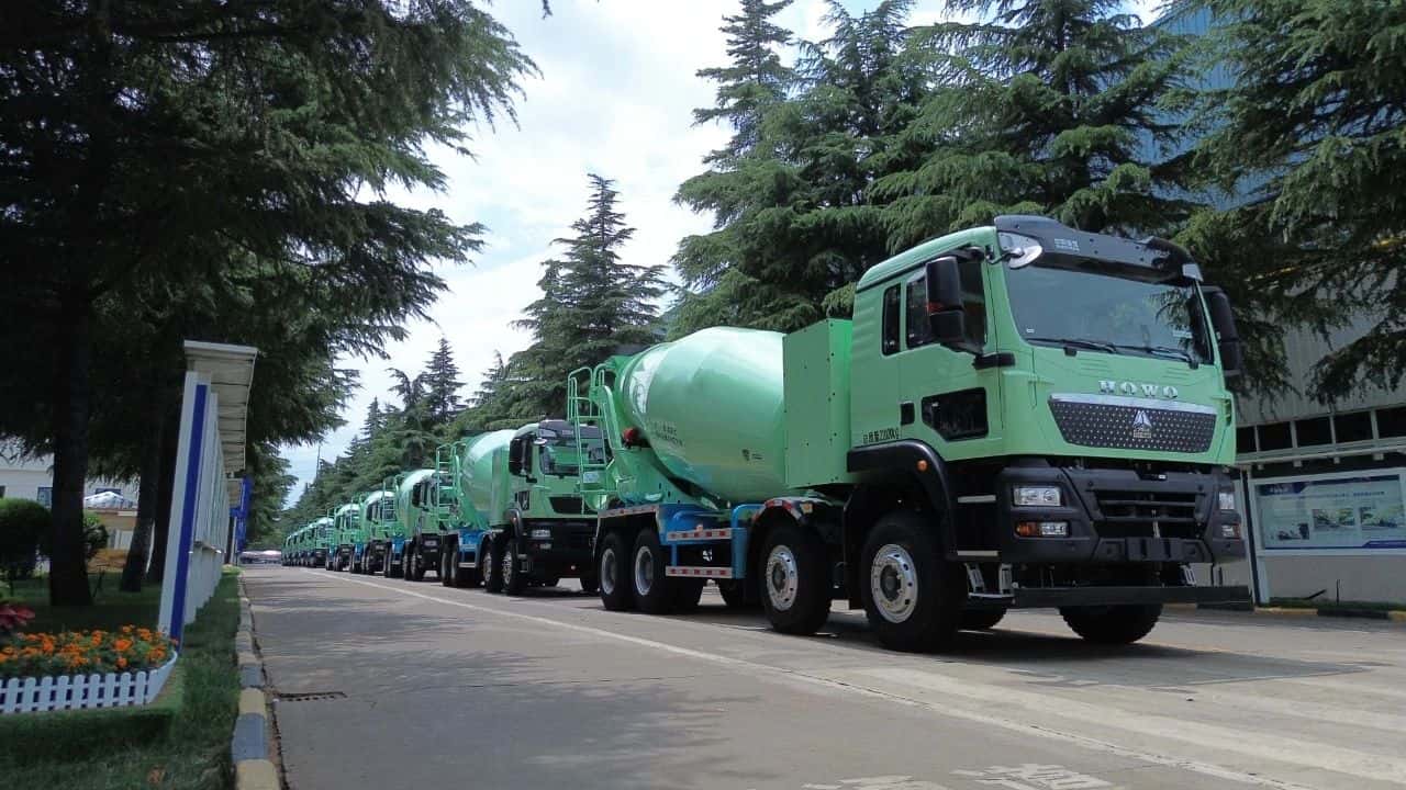 綠色動(dòng)能再突破！中集車輛新能源攪拌車護(hù)航華東客戶產(chǎn)能持續(xù)升級(jí)