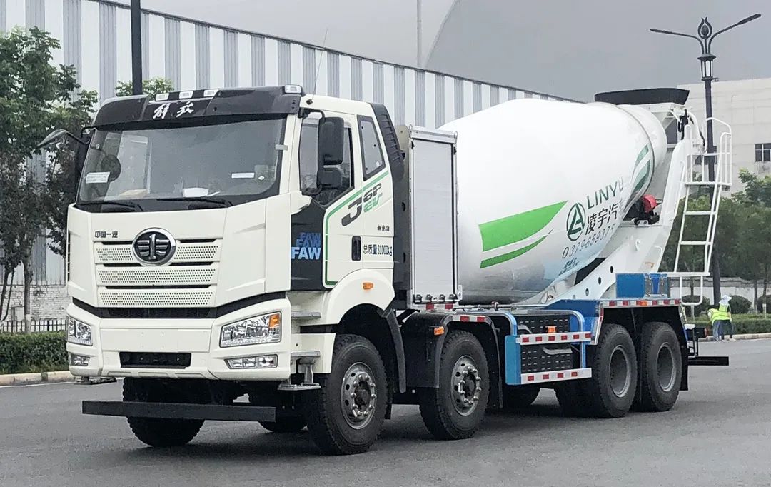 解放&凌宇新能源，綠色城建“拌”大事！